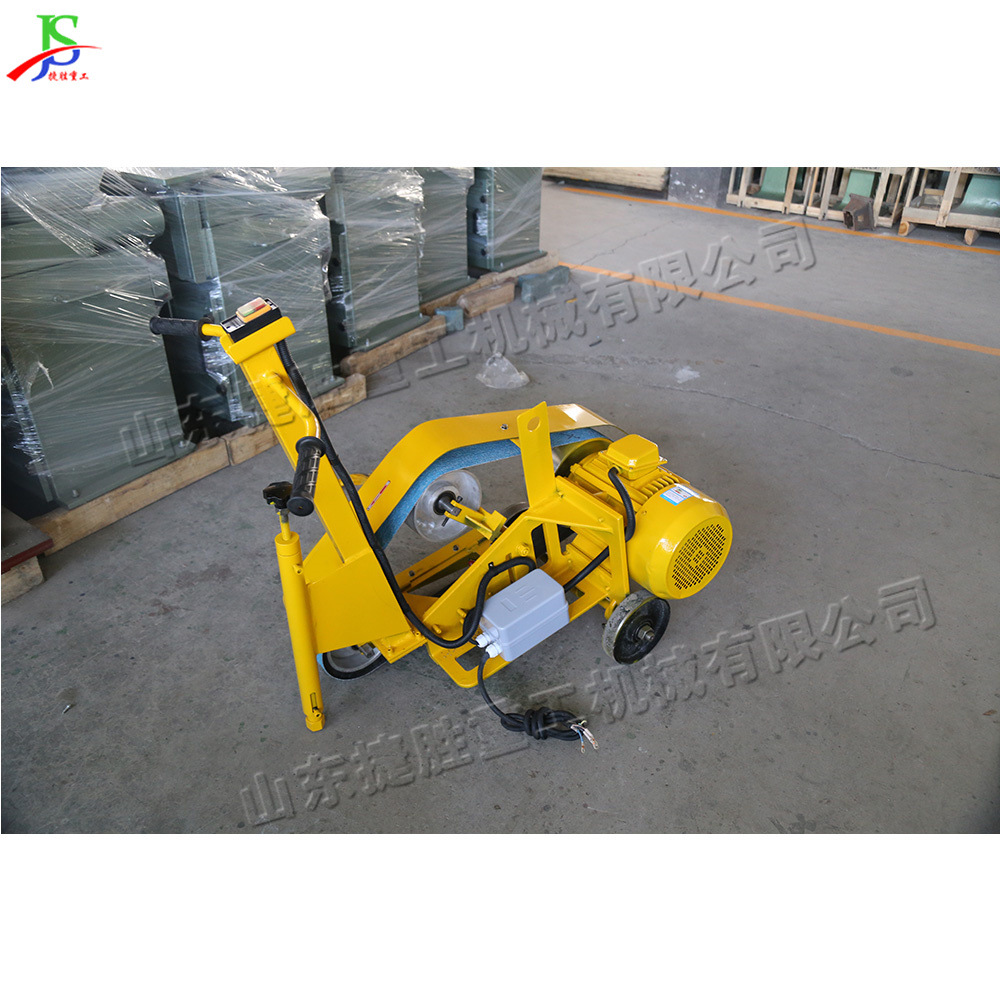 Equipo de pulido de superficie metálica empujado a mano máquina de pulido de soldadura de placa de acero máquina de pulido de soldadura de placa de acero de empalme