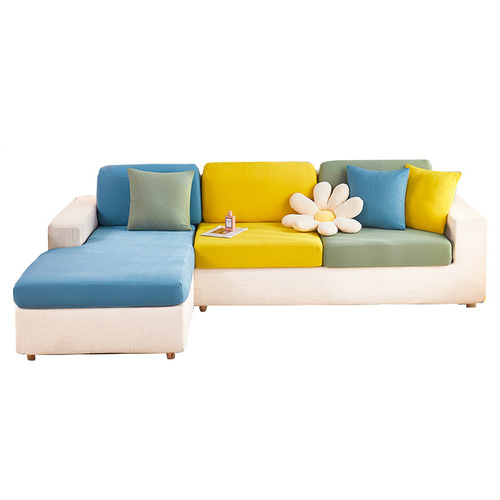Ice silk elastic sofa cover all-inclusive universal cover new simple modern anti-slip sofa cover summer cover cloth