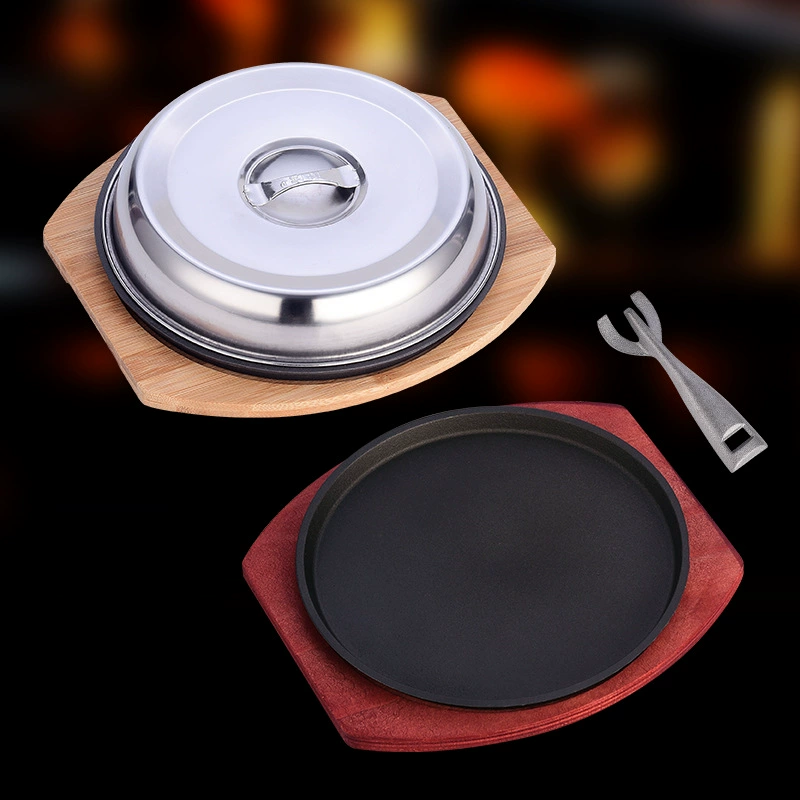 Западная Еда Теппаньяки Тарелка Теппаньяки Западная Пищевая Стейк Тарелка Барбекю Тарелка Гриль Теппаньяки Коммерческое Бытовое