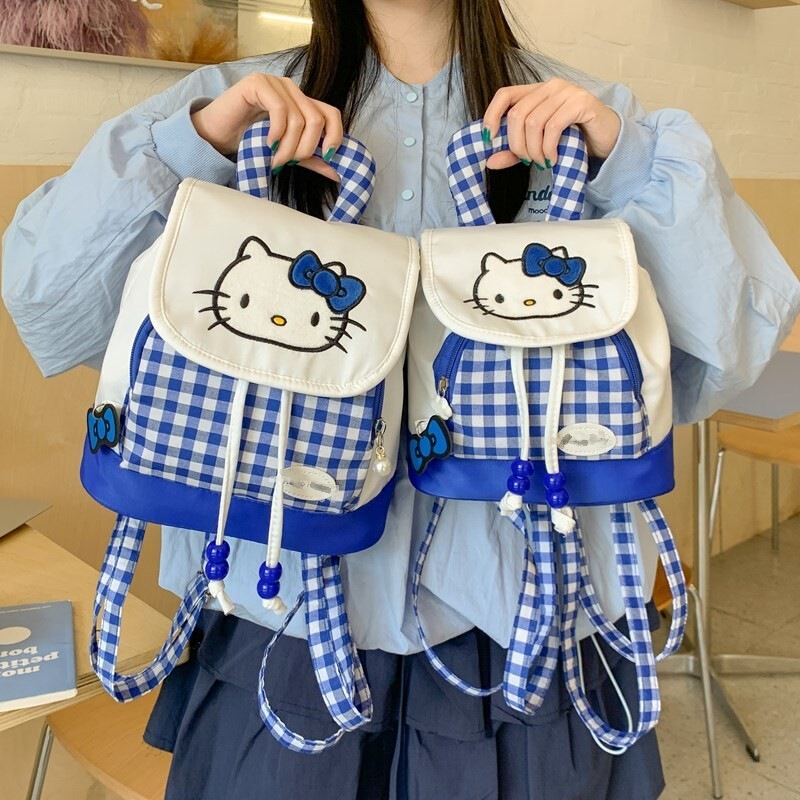 Cute Red Cat Girl Sweet Girl Backpack Girl's Lightweight Travel Backpack Mini Cartoon Storage Bag Cute Red Cat Girl Sweet Girl Backpack Girl's Lightweight Travel Backpack Mini Cartoon Storage Bag