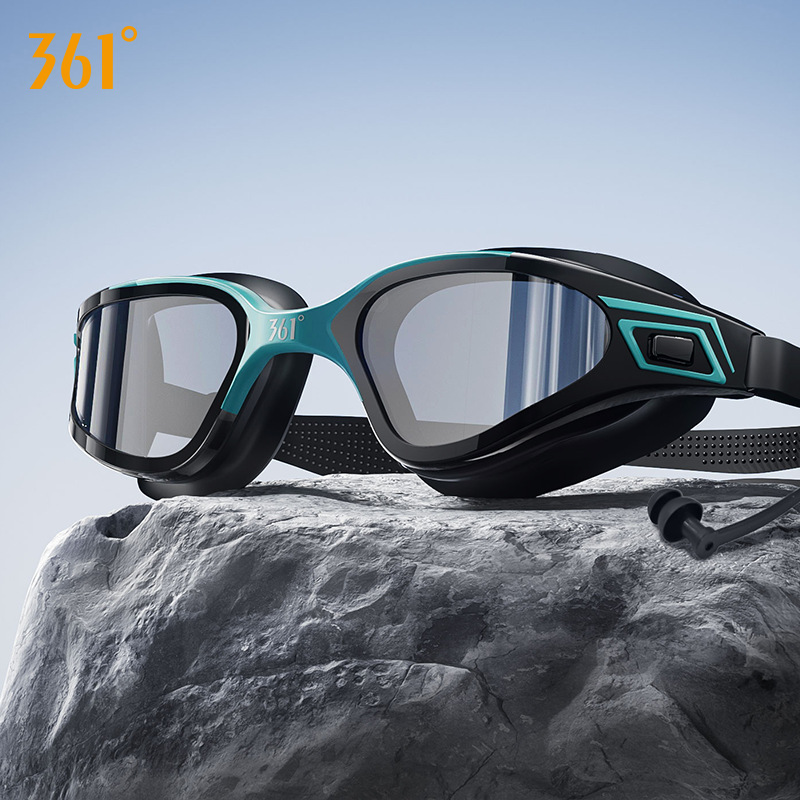 활기찬 블랙 이어폰