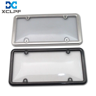 License plate holder/license plate holder: Frame Plastic Metal Universal Car