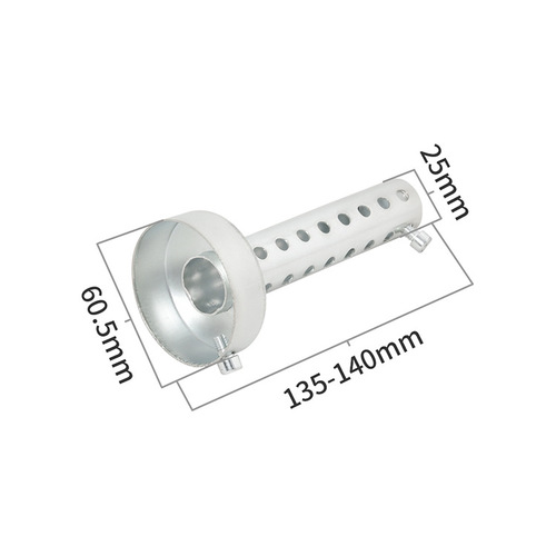 Suitable for motorcycles, off-road street sports cars, modified exhaust pipe muffler, tuning muffler, back pressure core