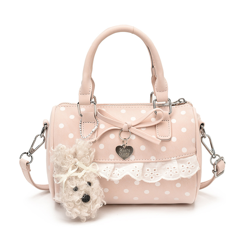 Bolsa de moda coreana para chicas 2026 nuevo encaje de alta belleza extranjera bolsas de almohada diarias mujeres image 11