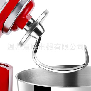 Stainless Steel Dough Hook For KitchenAid 4.5/5 Quart Tilting Head Vertical Mixer K45SS