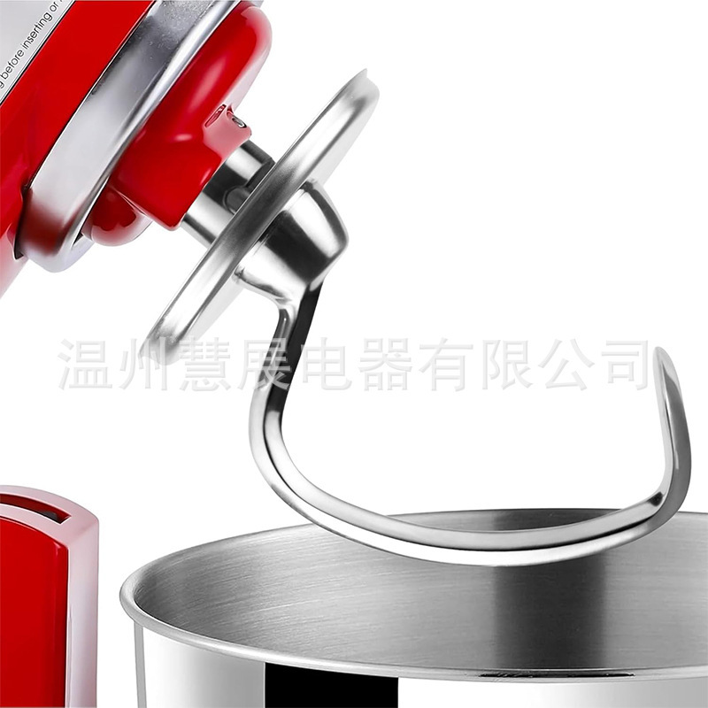 Stainless Steel Dough Hook For KitchenAid 4.5/5 Quart Tilting Head Vertical Mixer K45SS
