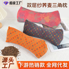 全そば殻枕、頸椎保護、睡眠補助枕芯、家庭用大人用カッシア種子ハード枕、シングルそば枕