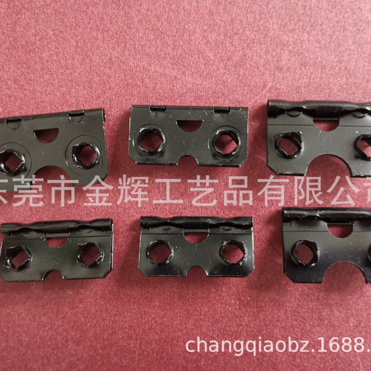 相框配件合页 密度板背板扣支架合页 木背板合页相框背板夹厂家