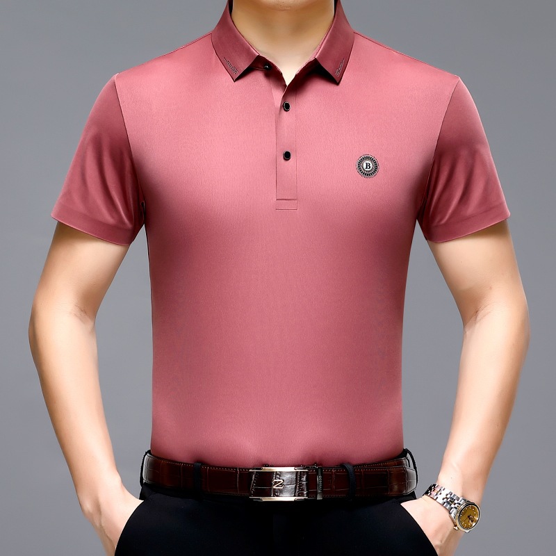 C5556 1710K ÁO THUN NAM XINTYG NGẮN TAY MÙA HÈ TRUNG NIÊN KÍN CỔ THỜI TRANG NAM LỤA TƠ TẰM G05 SẢN PHẨM MỚI