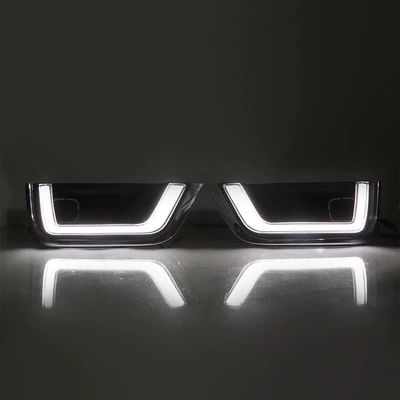 modified LED flowing turn signal front – Gündüz işıqları