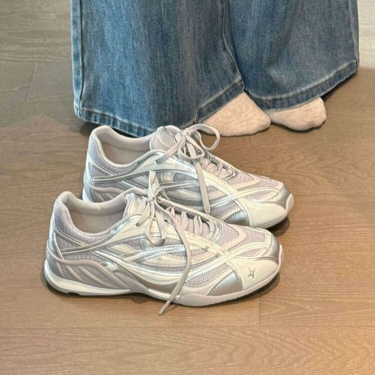 Sheepskin Version~2026 Spring New Thick-Soled Dad Shoes for Women, Breathable Mesh Casual Sneakers, Fashionable Forrest Gump Shoes Sheepskin Version~2026 Spring New Thick-Soled Dad Shoes for Women, Breathable Mesh Casual Sneakers, Fashionable Forrest Gump Shoes