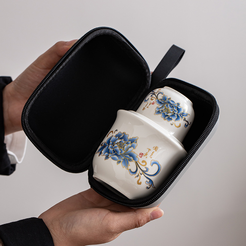 Chinese-Style Yellow Wine Warmer for Home Use 0.1kg Liquor Hot Wine Pot Vintage Hot Wine Pot Set Ceramic Wine Warmer Custom-Made
