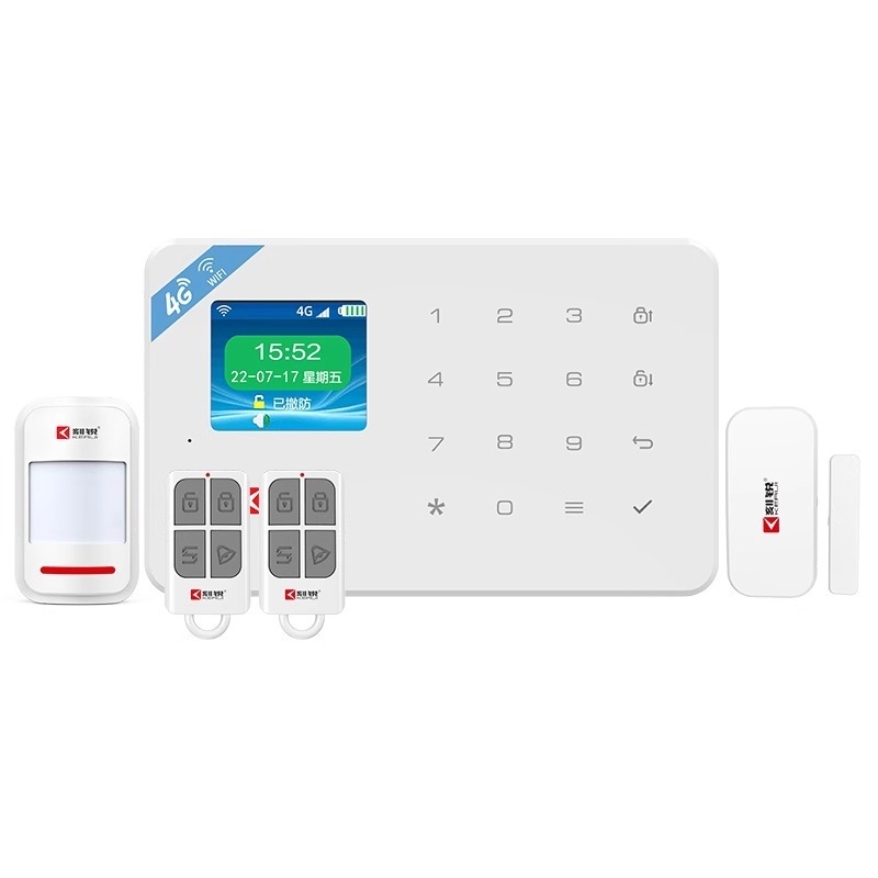 Kerui 盗難防止アラーム Tuya wifi アラームホスト ファミリーセット セキュリティシステム リモート 4G カード|undefined