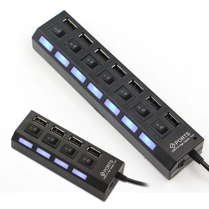 USB полупер многоразъёмный коммутатор HUB, хаб, мышь, клавиатура, флэш-диск, считыватель принтера, высокоскоростной удлинитель
