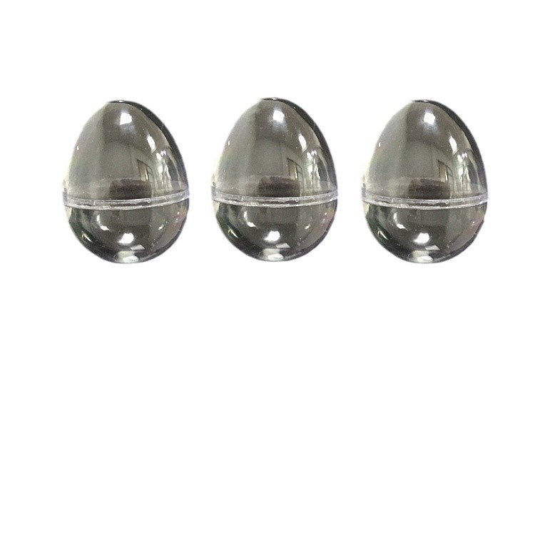 Casca de huevo sin agujeros máquina de torsión de huevo 42 * 60mm máquina de monedas juguetes cáscara de plástico