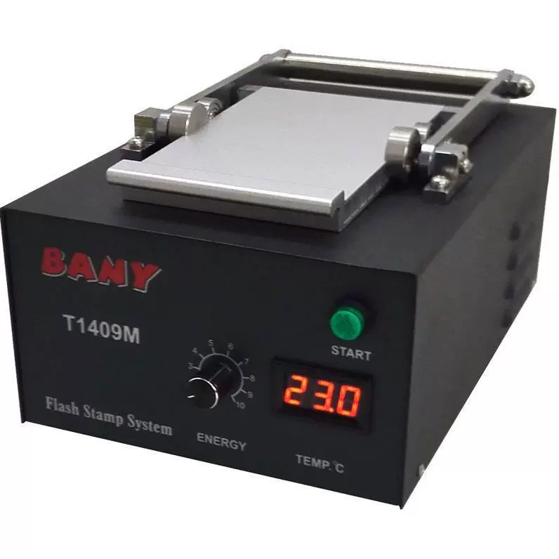 BANY T1409M温控光敏印章机刻字机刻章机曝光机制作光敏章的机子