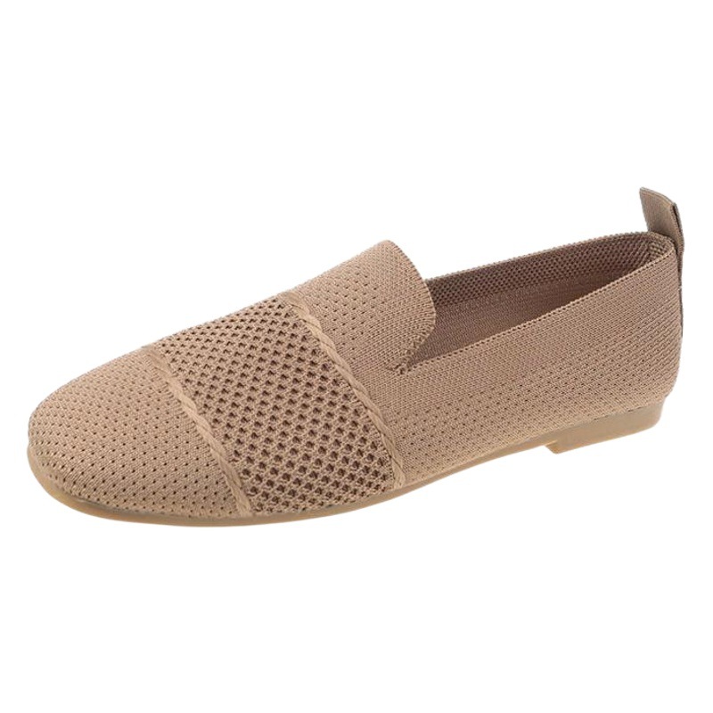 2025 nuevos zapatos de mujer transpirables de verano, zapatos informales, zapatos planos, zapatos planos de mujer, zapatos de trabajo, zapatos de malla, zapatos de suela suave