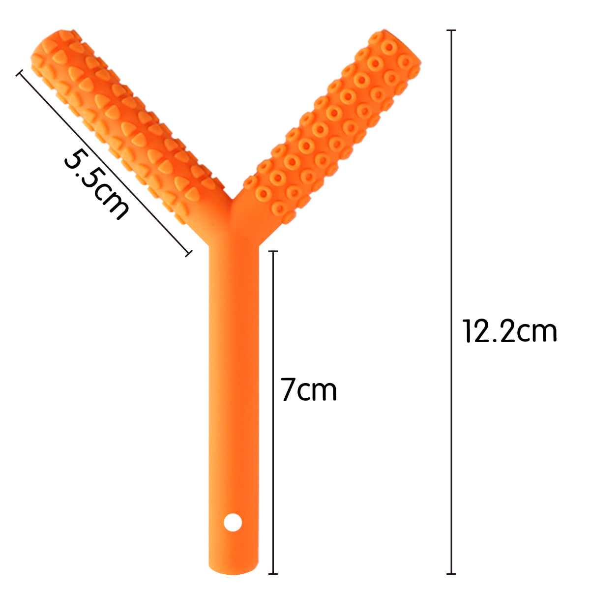 Naranja (en forma de Y con agujero de cordón)