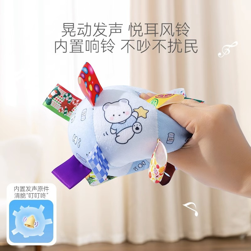 De gran tamaño de peluche Bola de sonido mediano y grande perro de juguete auto-Hola aliviar el consumo sofocante fuerza física Golden Retriever Corgi mascota mordedura-resistente