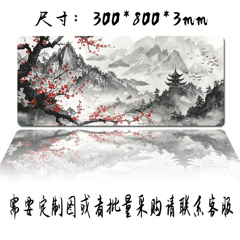 Коврик для мыши игровый, 300×600–600×1200 мм, толщина 2–4 мм, принты из анимационной серии