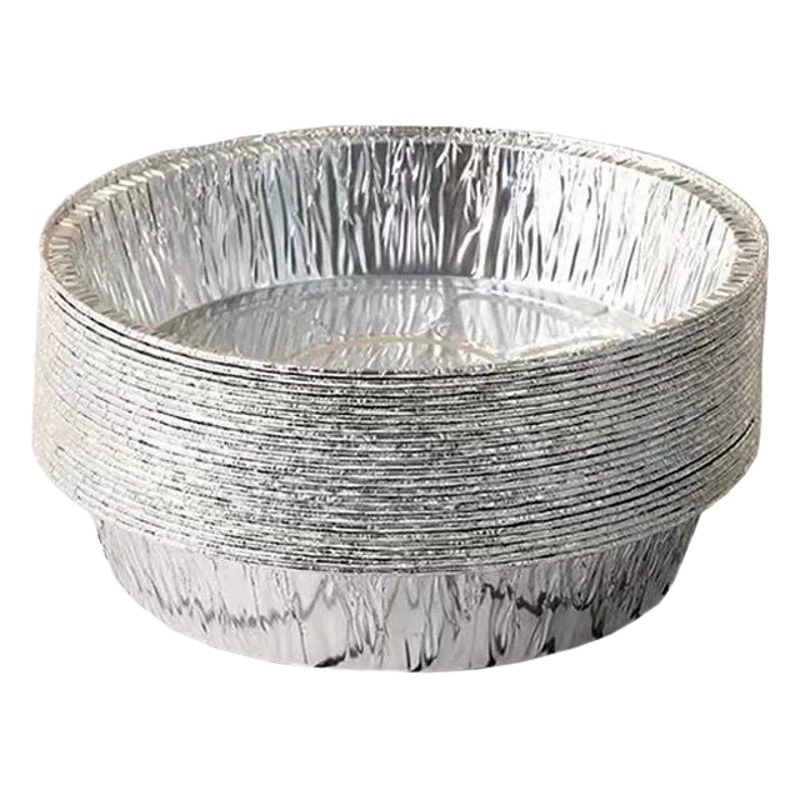 Воздушная фритюрница специальная оловянная бумажная тарелка бытовая термостойкая оловянная бумажная коробка печь утолщенная квадратная круглая алюминиевая фольга оловянная бумажная чаша