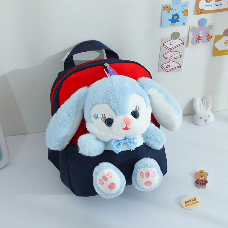 3D unicornio estereoscópico mochila juguete de peluche jardín de infantes caricatura lindo mochila pequeña mochila ligera