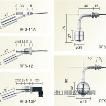 日本RIKO理光液面计RFS-11A\RFS-12\RFS-12P\RFS-4
