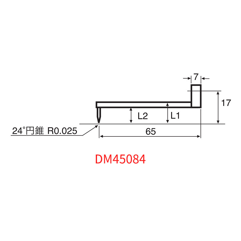 日本东京ACCRETECH轮廓度仪测针DM45083/DM45084/DM45085