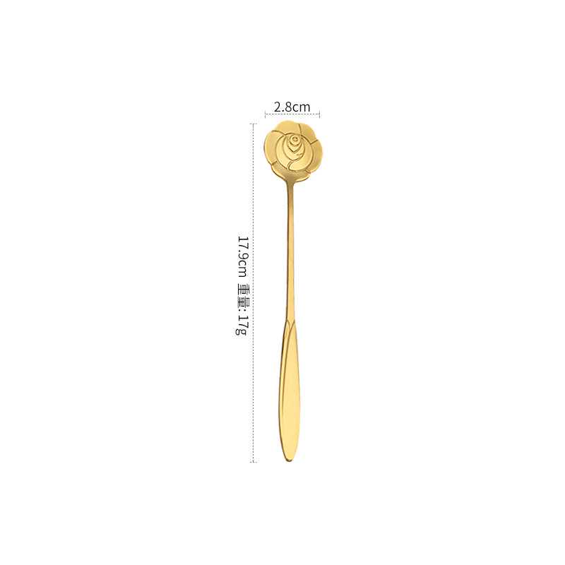 17cm 골든 로즈 스푼 [고급 모델]