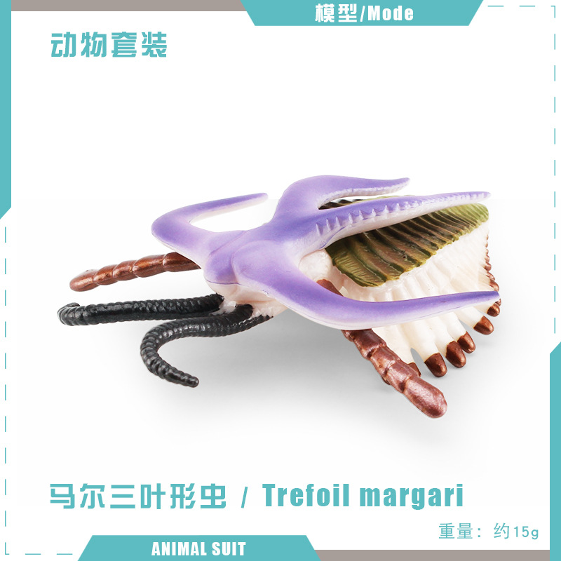Simulación cámbra animal marino antiguo weiwasia insecto obabin mar escorpión recogida insecto modelo adornos estáticos