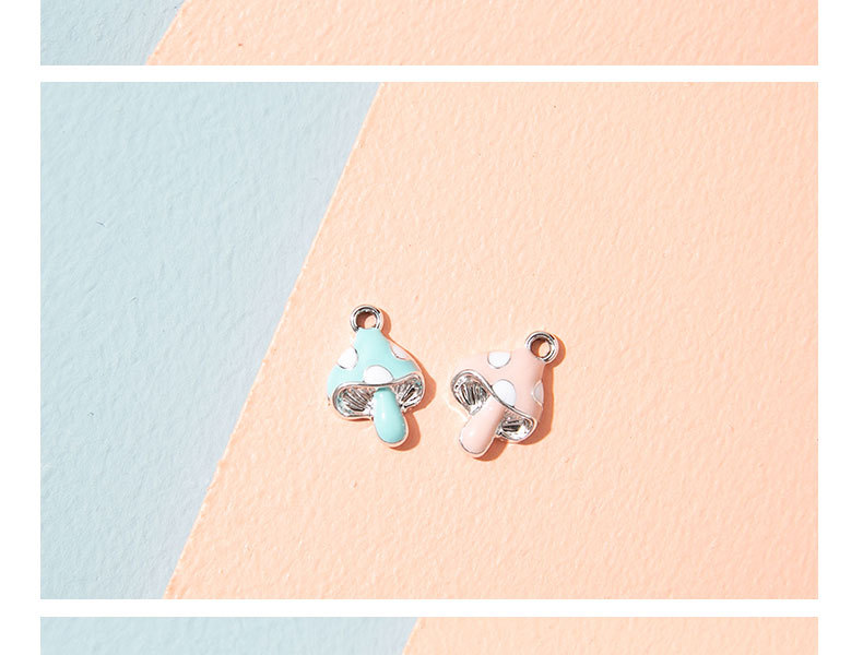 DIY Jewelry Accessories Classification 10 PCS/Package Quantity Alloy Material 10 PCS/Package Alloy Mushroom Pendant