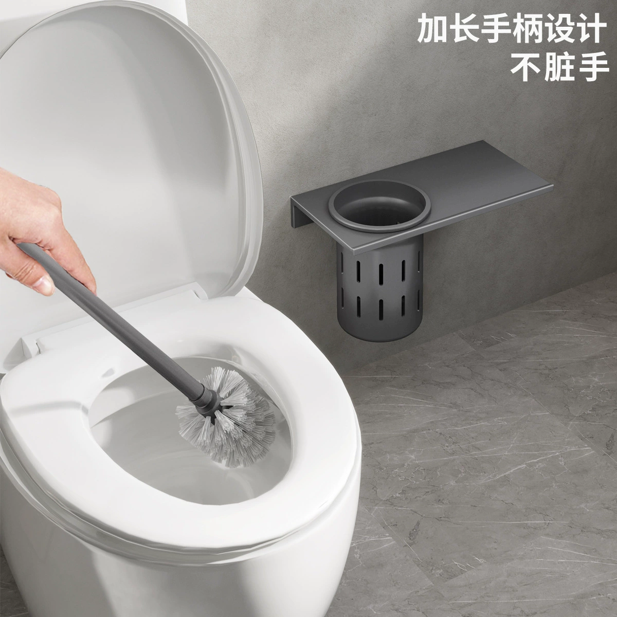Toilet, brush for home use