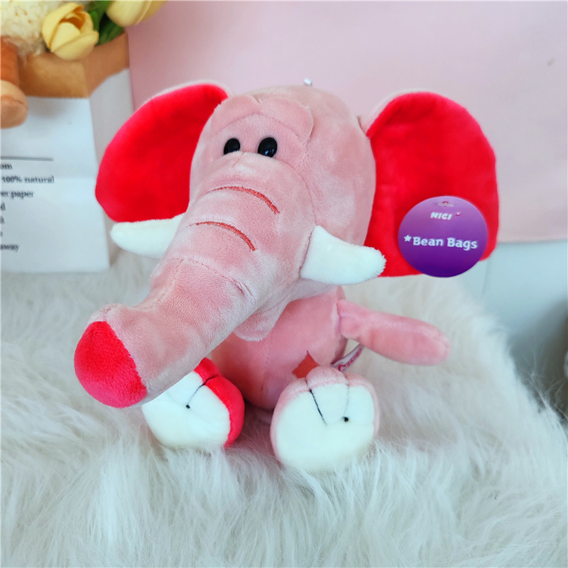 Comercio exterior serie de póquer rosa león elefante conejo perro muñeca juguete de peluche muñeca agarrar regalos al por mayor