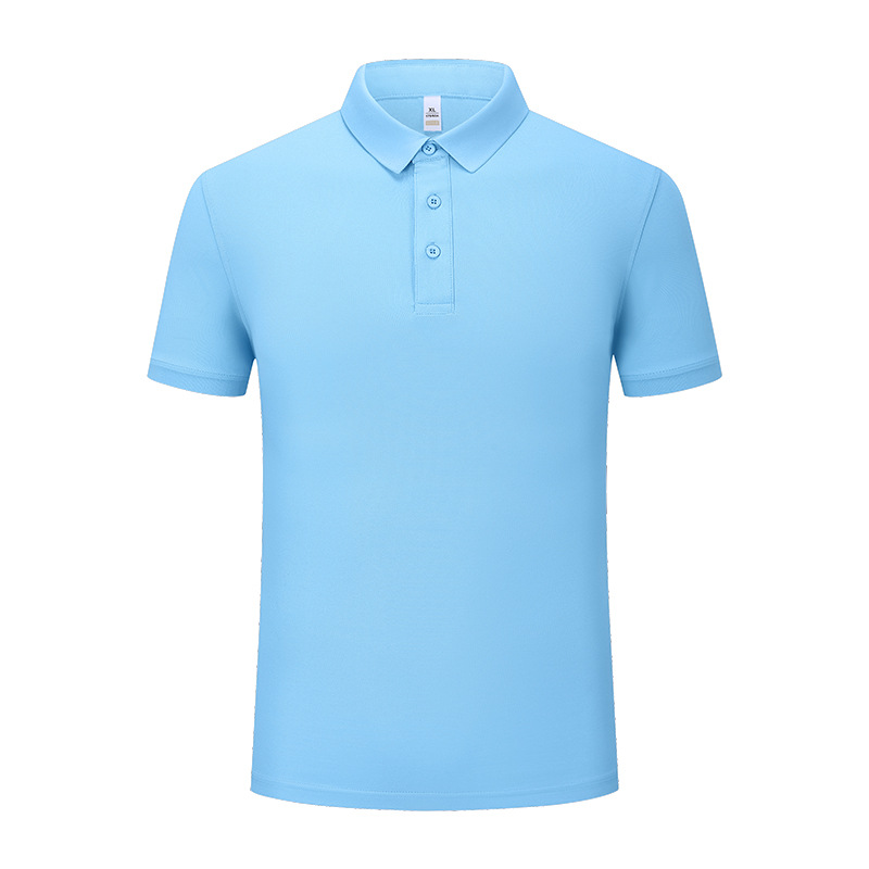 Camiseta polo para hombre con logo personalizado, lavable a máquina, indeformable, antibacteriana 7A, fresca para el verano, institución educativa.