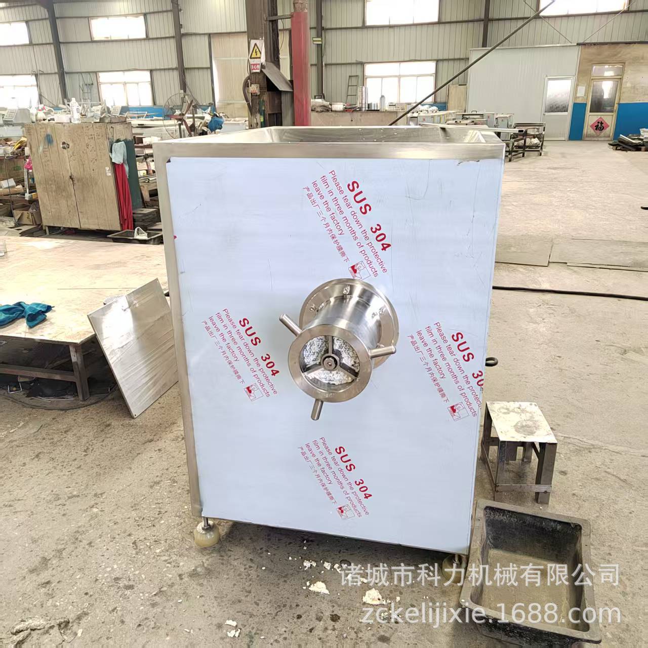 多功能丸子香肠馅绞肉馅机器  商用冻肉绞肉机 全自动冻肉绞肉机