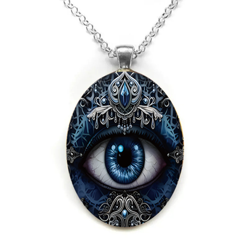Sophisticated glass pendant