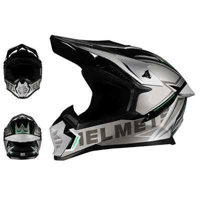 Foreign Trade Exclusive Full-Face Helmets for Motosiklet kaskı (dəbilqə) - 601-metal-s53-54