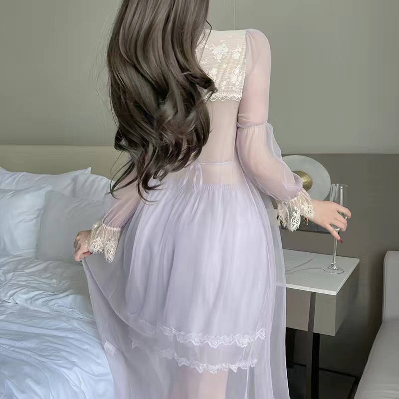 보라색 [코트+벨트]