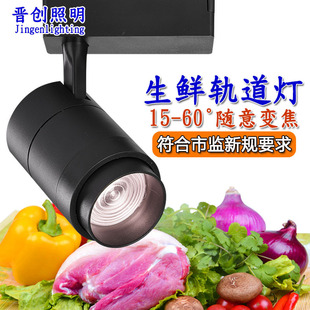 New national standard led fresh light cold fresh meat pork special light cooked food light vegetable and fruit light focusing track spotlight