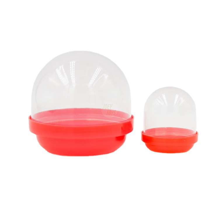 Cápsula de juguete de color de 2 pulgadas Vending Acorn Cápsulas de juguete 2 pulgadas plana retorcida cáscara de huevo transfronteriza