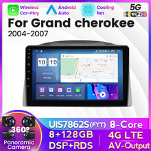 适用于Jeep Grand cherokee 2004-2007吉普大切诺基 车载安卓导航