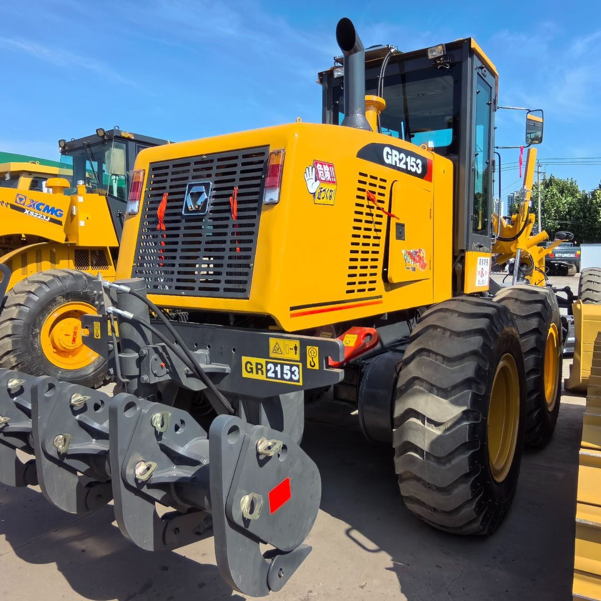 XCMG raspadora GR2153 GR180 raspadora Caterpillar140 raspadora de carreteras noventa por ciento nuevo