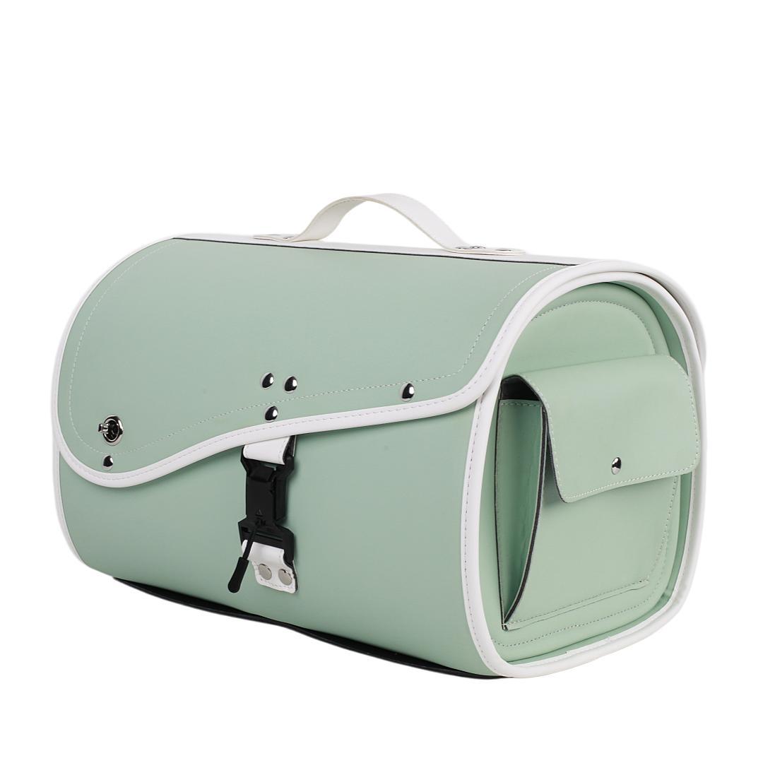 Best-selling motorcycle tail box for Suzuki scooters and electric bikes, suitable for full-face and half-face helmets, with bottom fixation