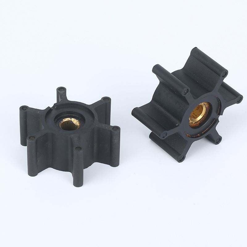 海水泵橡胶叶轮船外机配件无人机配件叶轮泵柔性橡胶叶轮耐腐蚀