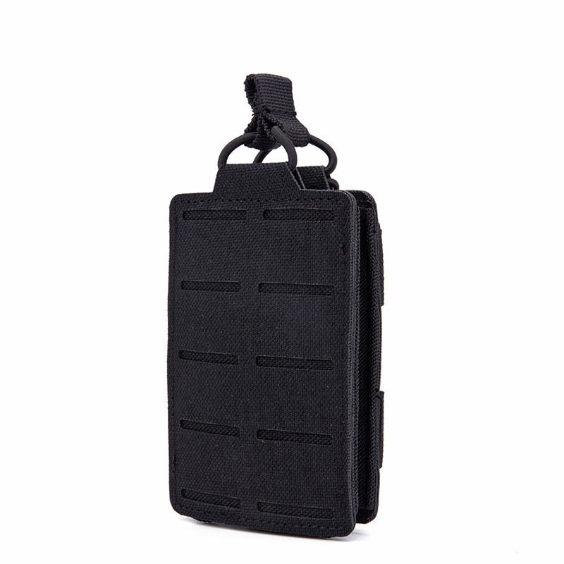 Outdoor Tactical Military Fan Laser Accessory Bag 1000D Tactical Nylon Magazine Bag Outdoor Molle Single Bullet Bag