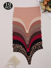 R 31636 Seams Leopard Print Panties �����ڿ� �羳ŷ��