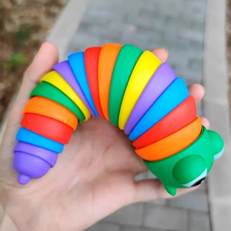 Разнообразие игрушек, развивающие игрушки, улитка, слизень, гусеница, устойчивая к разрыву, красочная
