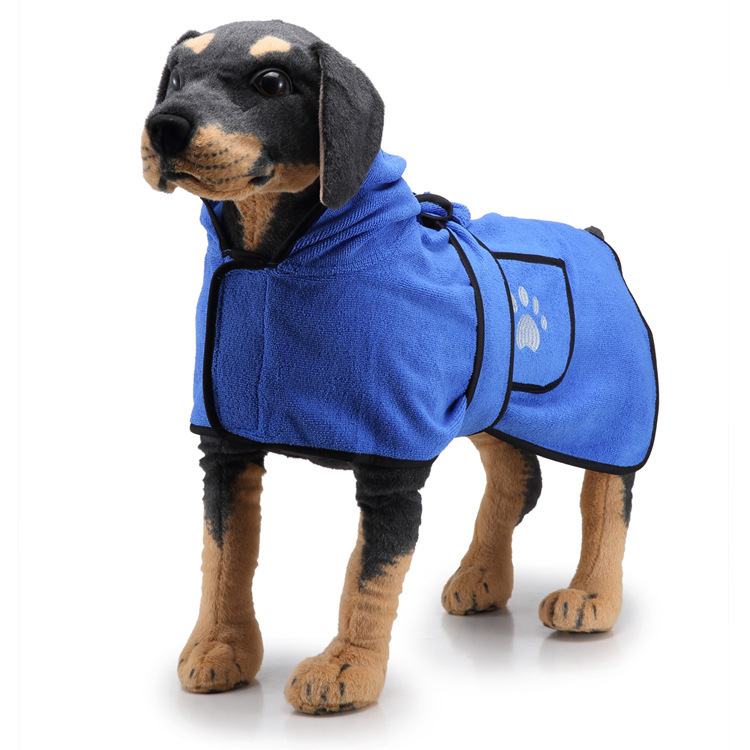 Universal Absorbent Dog Bathrobe And Pet Towel Blanket For Dogs_voghion.com