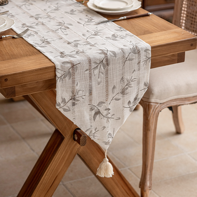 Hojas de olivo-Café (colgante puntiagudo)