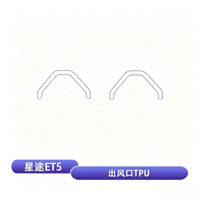 control screen tempered film, car: Car interior film - starway-et5-left-and-right-air-vents-tpu